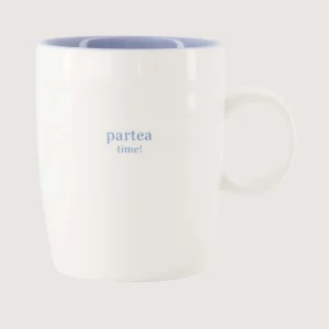 Zusss Theemok Partea Time - Wit/Lichtblauw