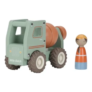 Little Dutch - Houten cementwagen – Groen – Essentials