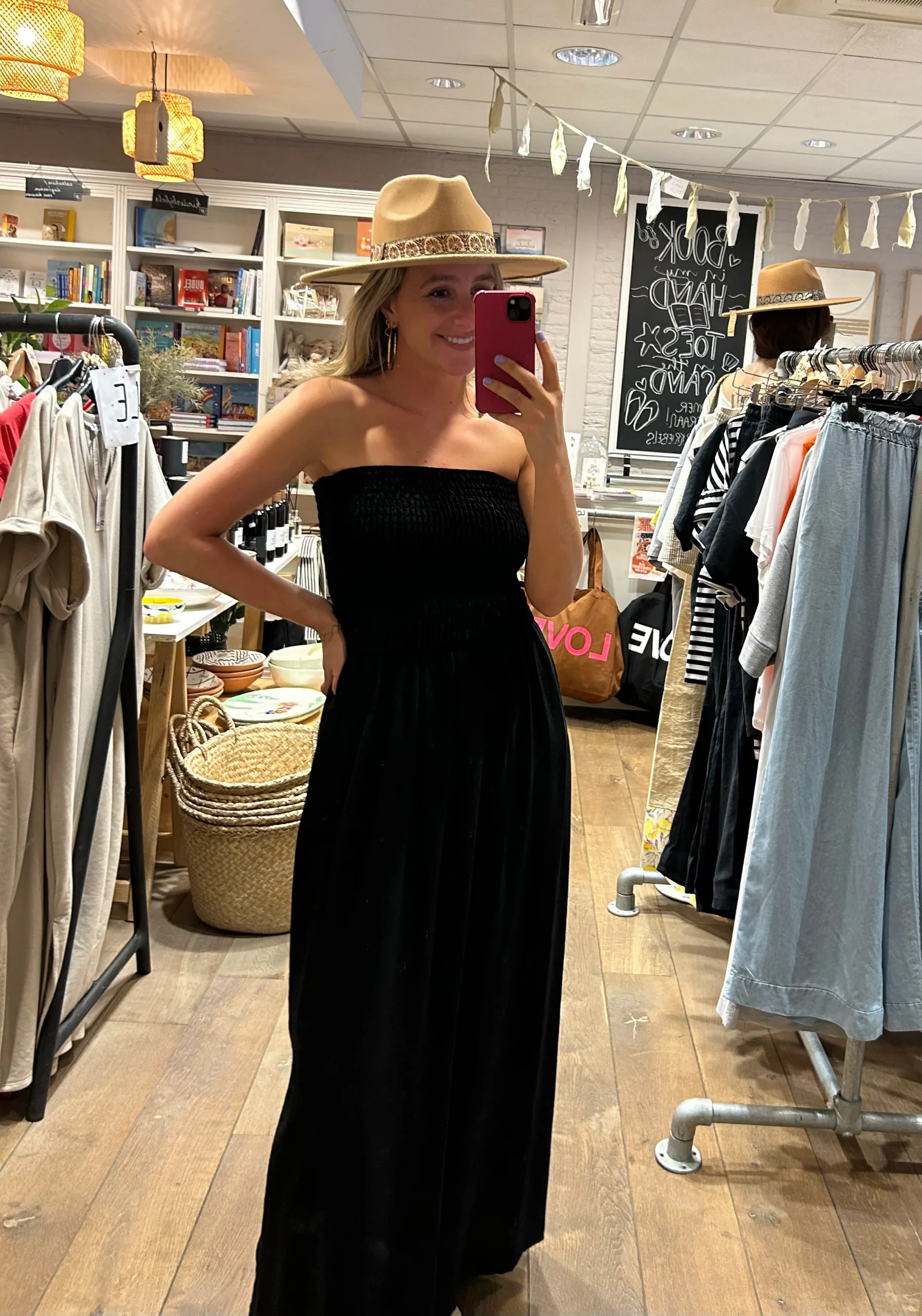 BANDEAU ZOMERJURK SOPHIE – Zwart - Afbeelding 3