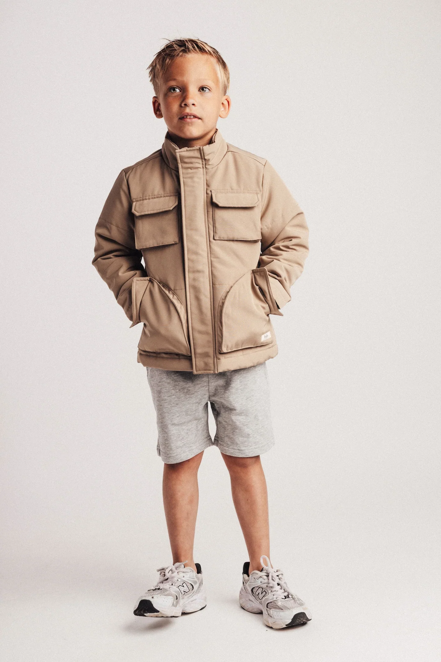 Baje Studio - jacket Siles - taupe cafe - Afbeelding 4