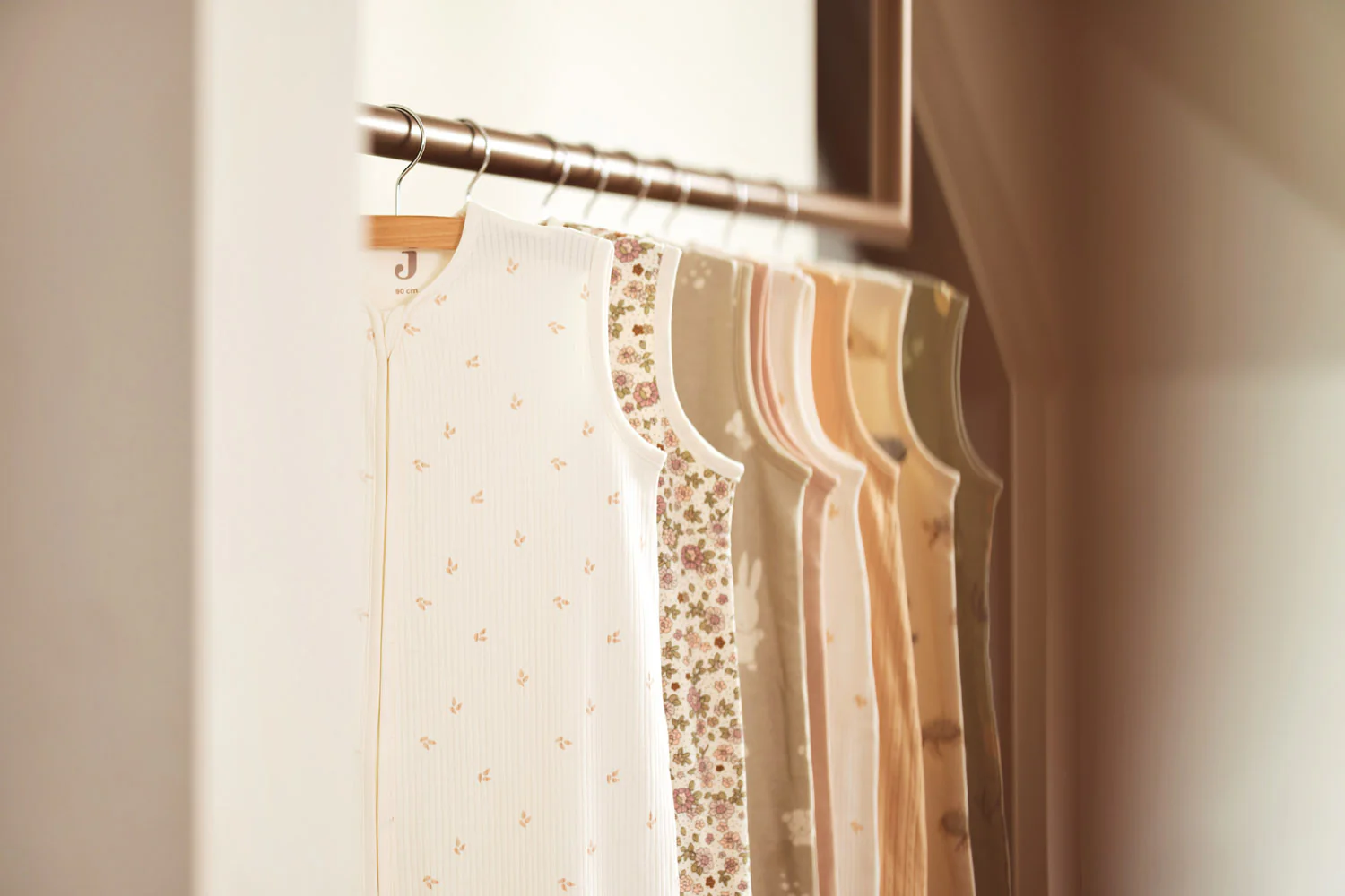 Jollein - zomer slaapzak jersey Harvest - wild rose - Afbeelding 4