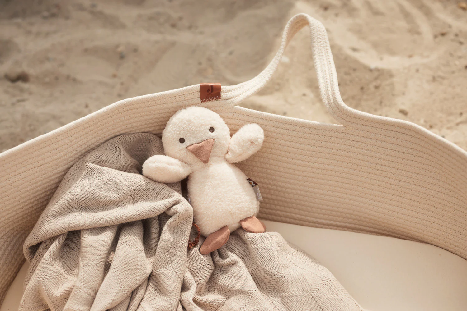 Jollein - activiteitenknuffel Spring Garden Duck - Afbeelding 3