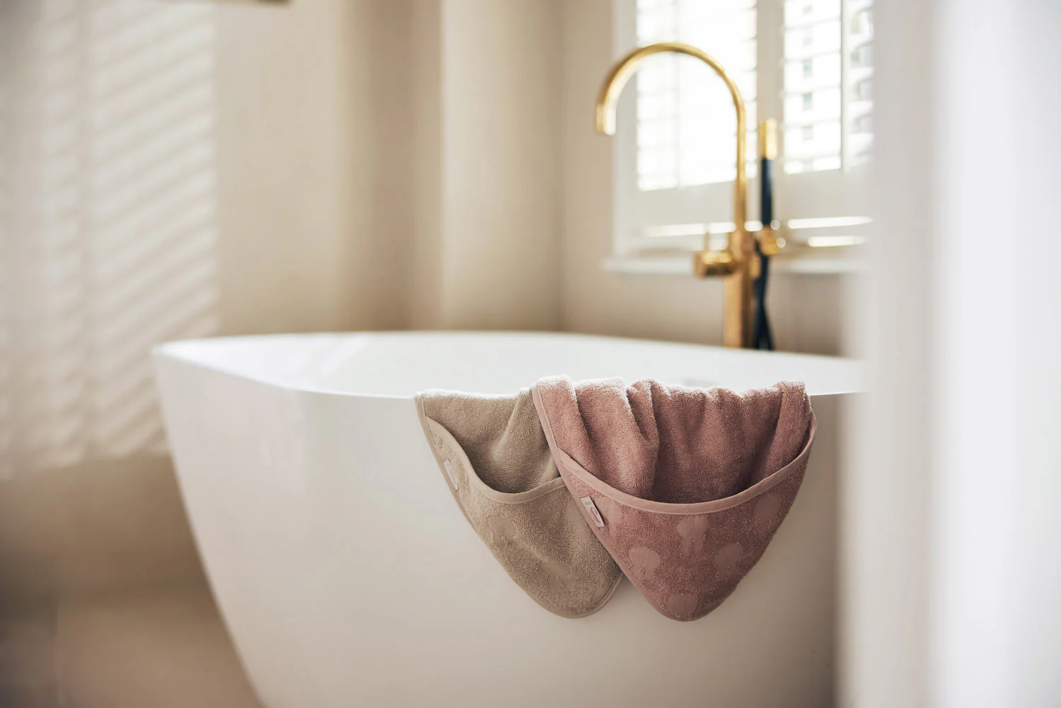 Jollein - badcape Miffy - wild rose - Afbeelding 6