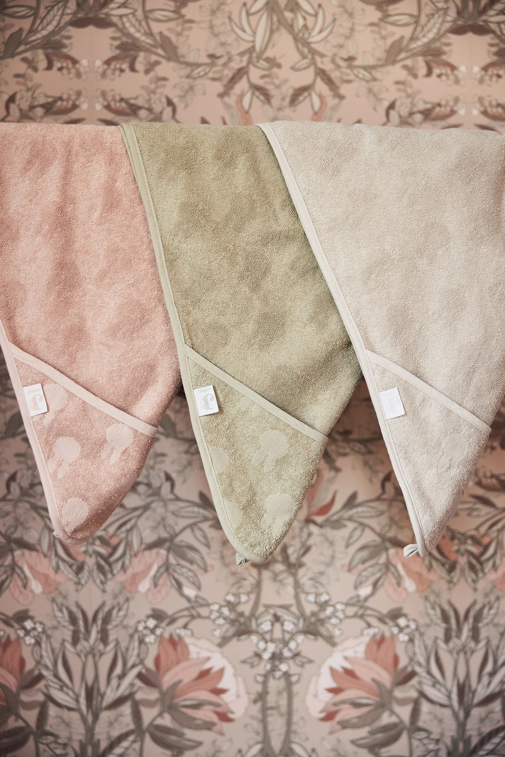 Jollein - badcape Miffy - wild rose - Afbeelding 5