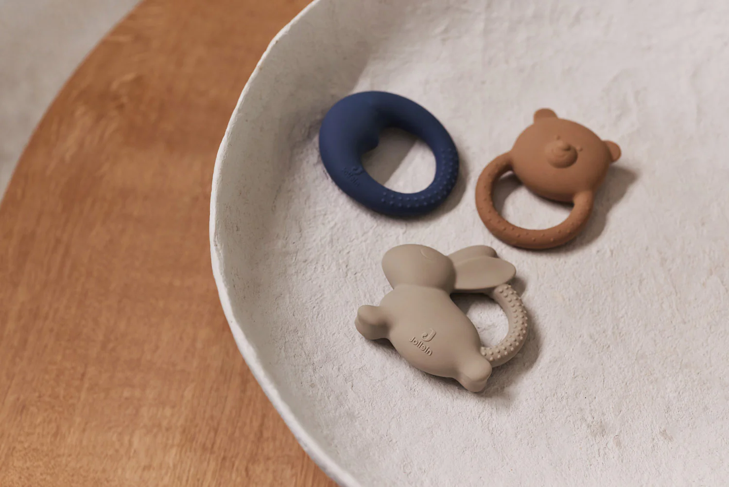 Bijtring Bunny - nougat - Afbeelding 4