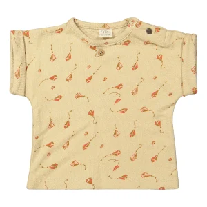 Riffle Amsterdam - T-shirt Juul kite - beige