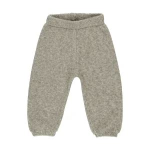 Rylee + Cru - knitted pants - heathered laurel
