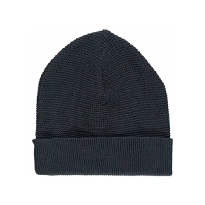 Müsli - gebreid babymutsje - marineblauw