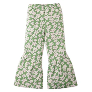 Gingersnaps - flower pants Lorelei - green