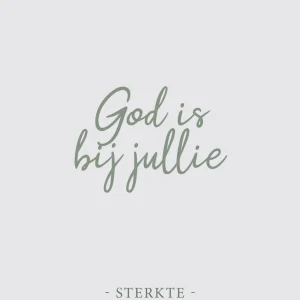 God is bij jullie - 7229 - Studio LUV kaarten