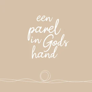 Een parel in Gods hand - 7212 - Studio LUV kaarten