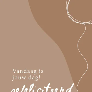 Vandaag is jouw dag - 7216 - Studio LUV kaarten