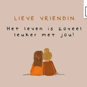 Lieve vriendin - Studio LUV Kaarten