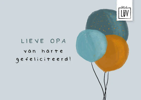 Lieve opa - Studio LUV Kaarten - Afbeelding 2
