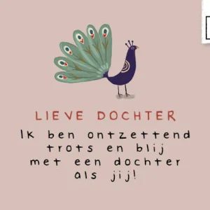 Lieve dochter - Studio LUV Kaarten