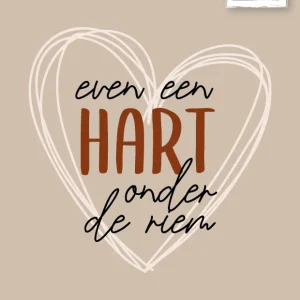 Studio LUV Kaarten - Even een hart onder de riem