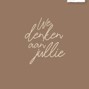 Studio LUV Kaarten - We denken aan jullie