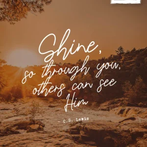 Studio LUV Kaarten - Shine so through you others van see Him