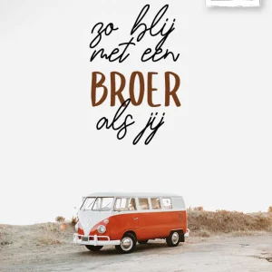 Studio LUV Kaarten - zo blij met een broer als jij