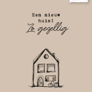 Studio LUV Kaarten- Een nieuw huis