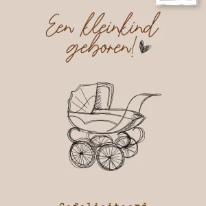 Studio LUV Kaarten - Een kleinkind geboren