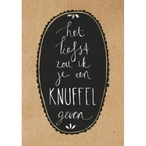 Knuffel geven - Studio LUV kaarten