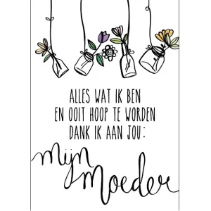 Mijn moeder - Studio LUV kaarten