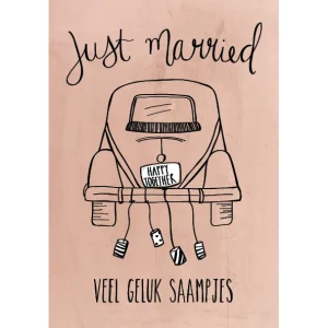 Just Married - Studio LUV kaarten