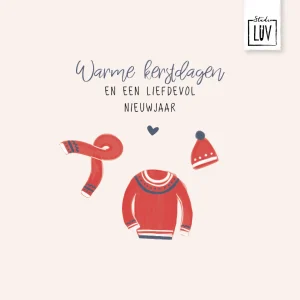 Studio LUV Kerstkaart - Warme kerstdagen