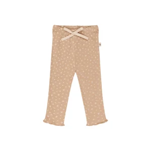 UAUA - legging ruffle - rosa floral