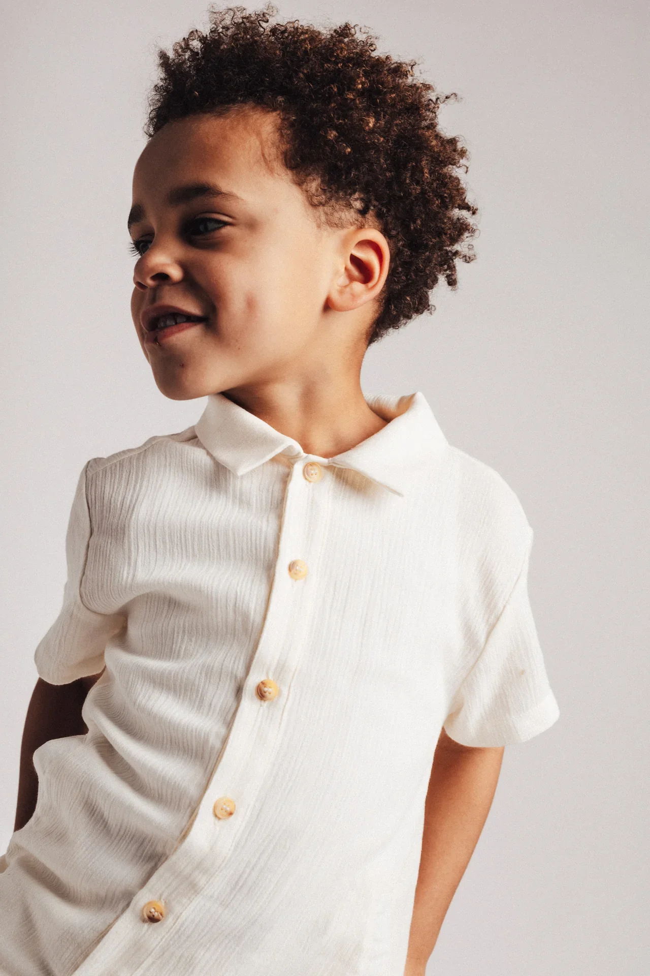 Baje Studio - blouse Macio - offwhite - Afbeelding 5