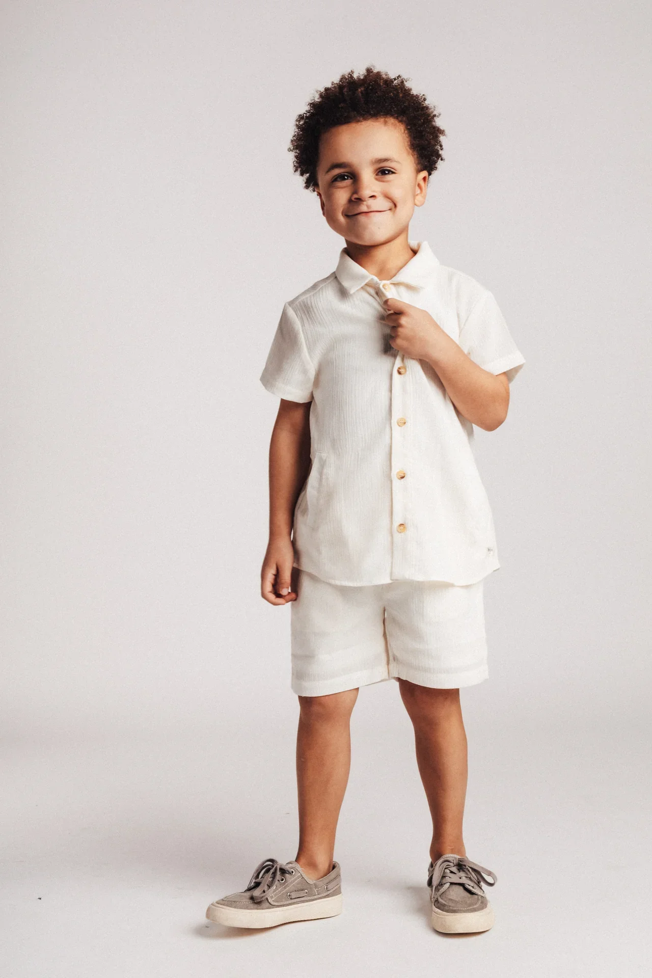 Baje Studio - blouse Macio - offwhite - Afbeelding 4