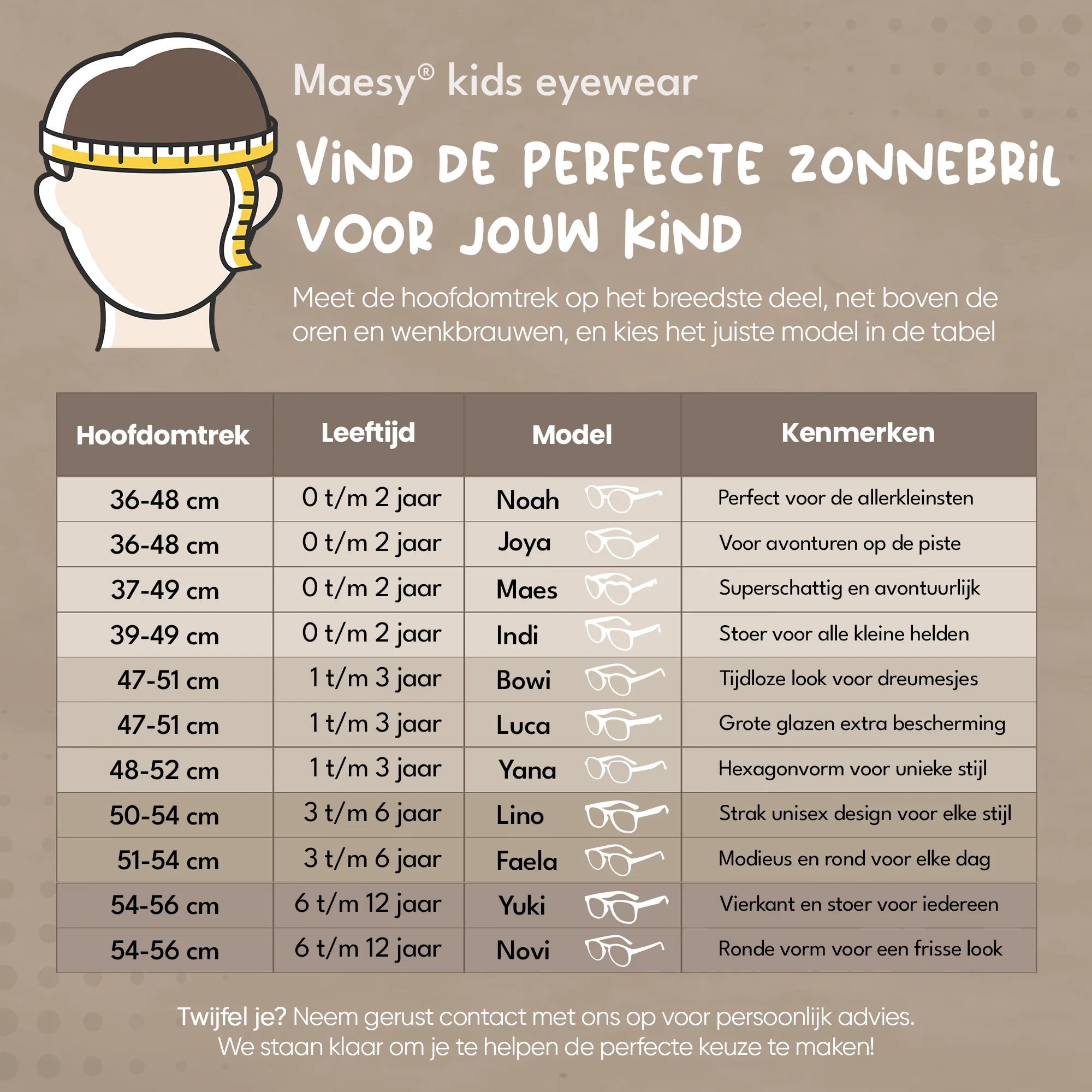 Maesy zonnebril hart - Maes 0-2 jaar - paars - Afbeelding 4