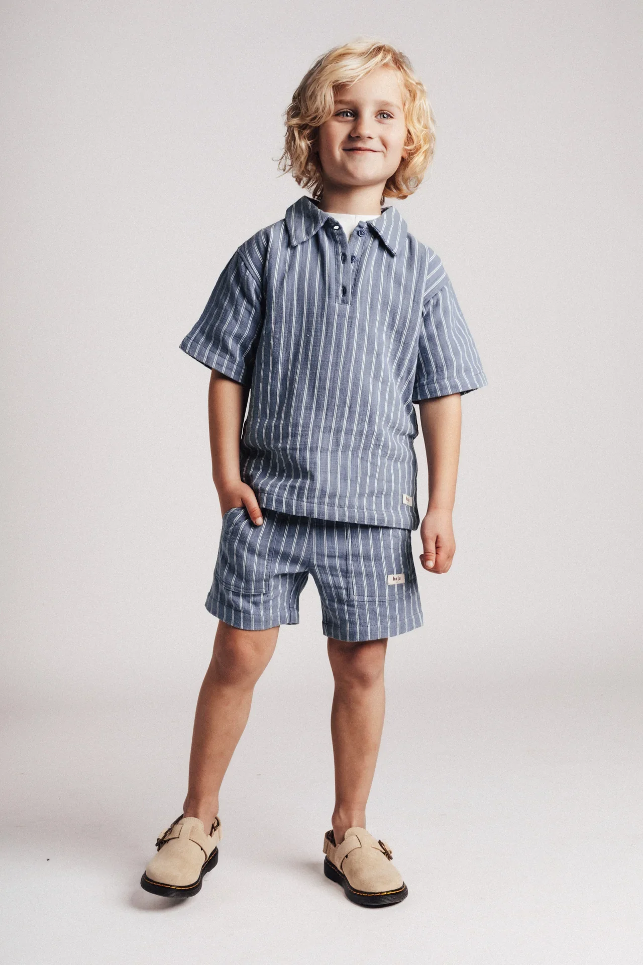 Baje Studio - blouse Messo - blue stone - Afbeelding 4