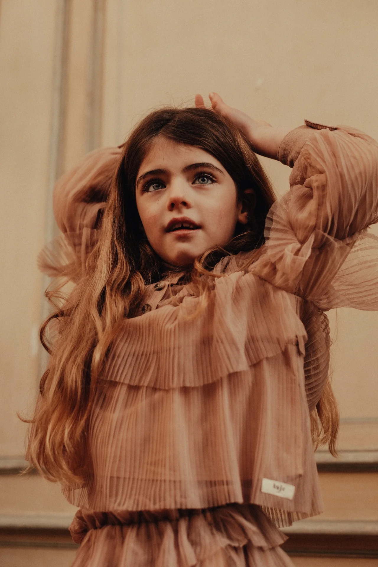 Baje Studio - blouse Meyrin - sand desert - Afbeelding 5