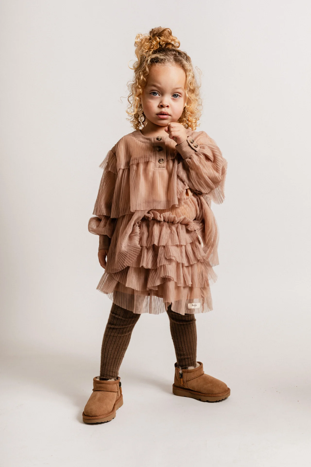 Baje Studio - blouse Meyrin - sand desert - Afbeelding 6