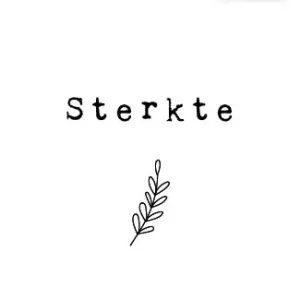 LUV Mini kaartje - Sterkte