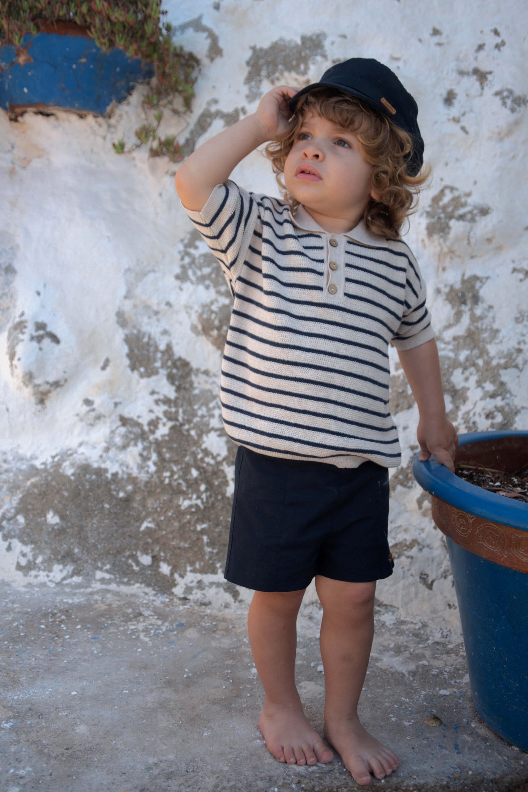 Popelin - shorts - navy blue - Afbeelding 3