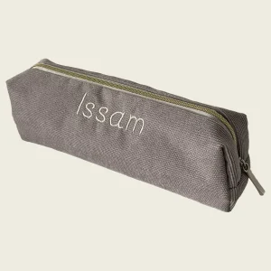 Etui met naam geborduurd