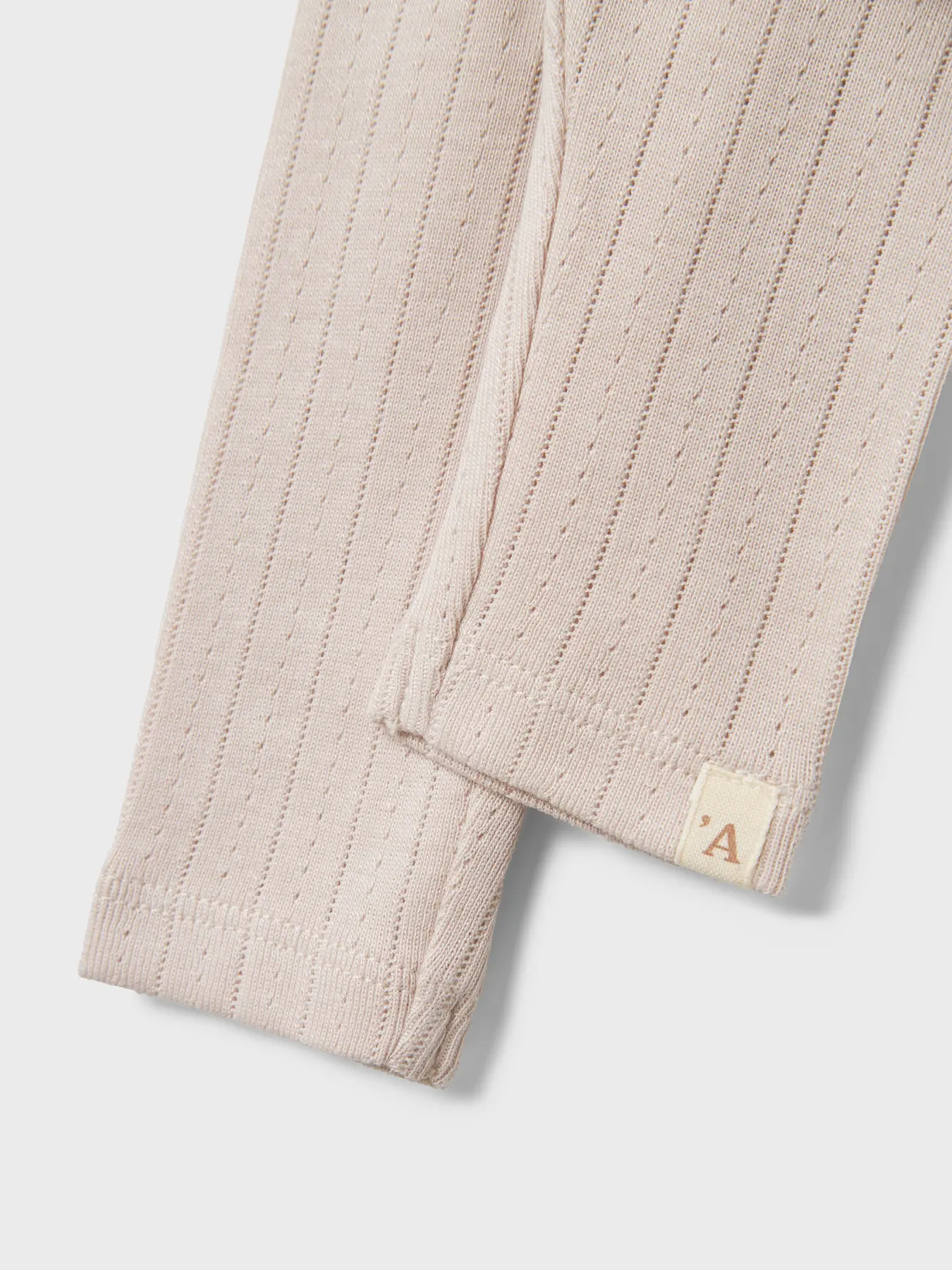 Lil'Atelier - ajour legging - gray morn - Afbeelding 6