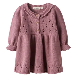 Lil'Atelier - knit dress Lia baby - nostalgia rose