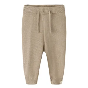 Lil'Atelier - knitted pants - oxford tan