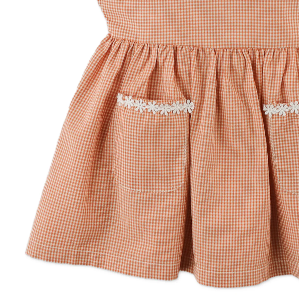 Gingersnaps - gingham dress Nery - brown - Afbeelding 8
