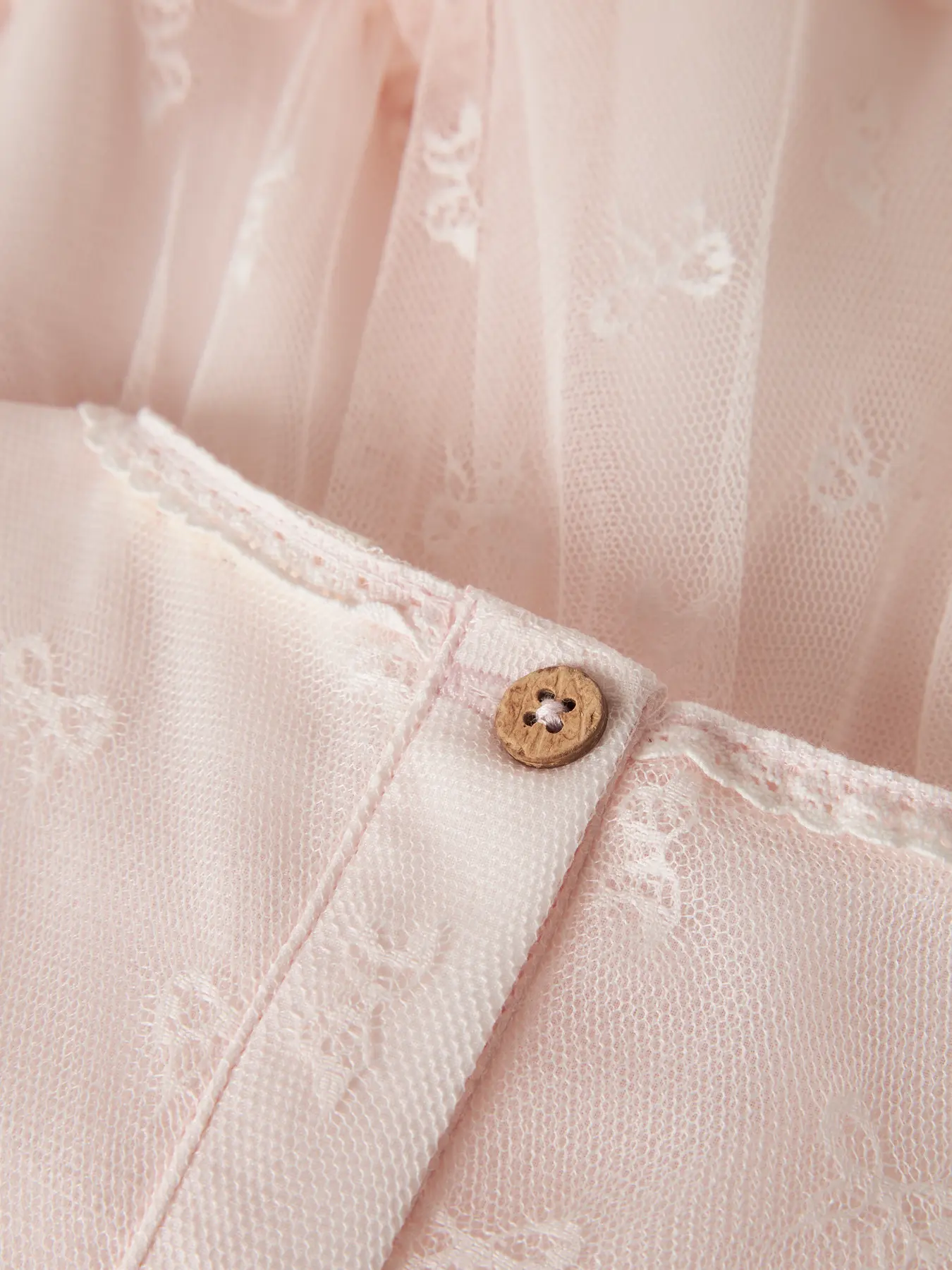 Lil'Atelier - tule bow dress - almost mauve - Afbeelding 4