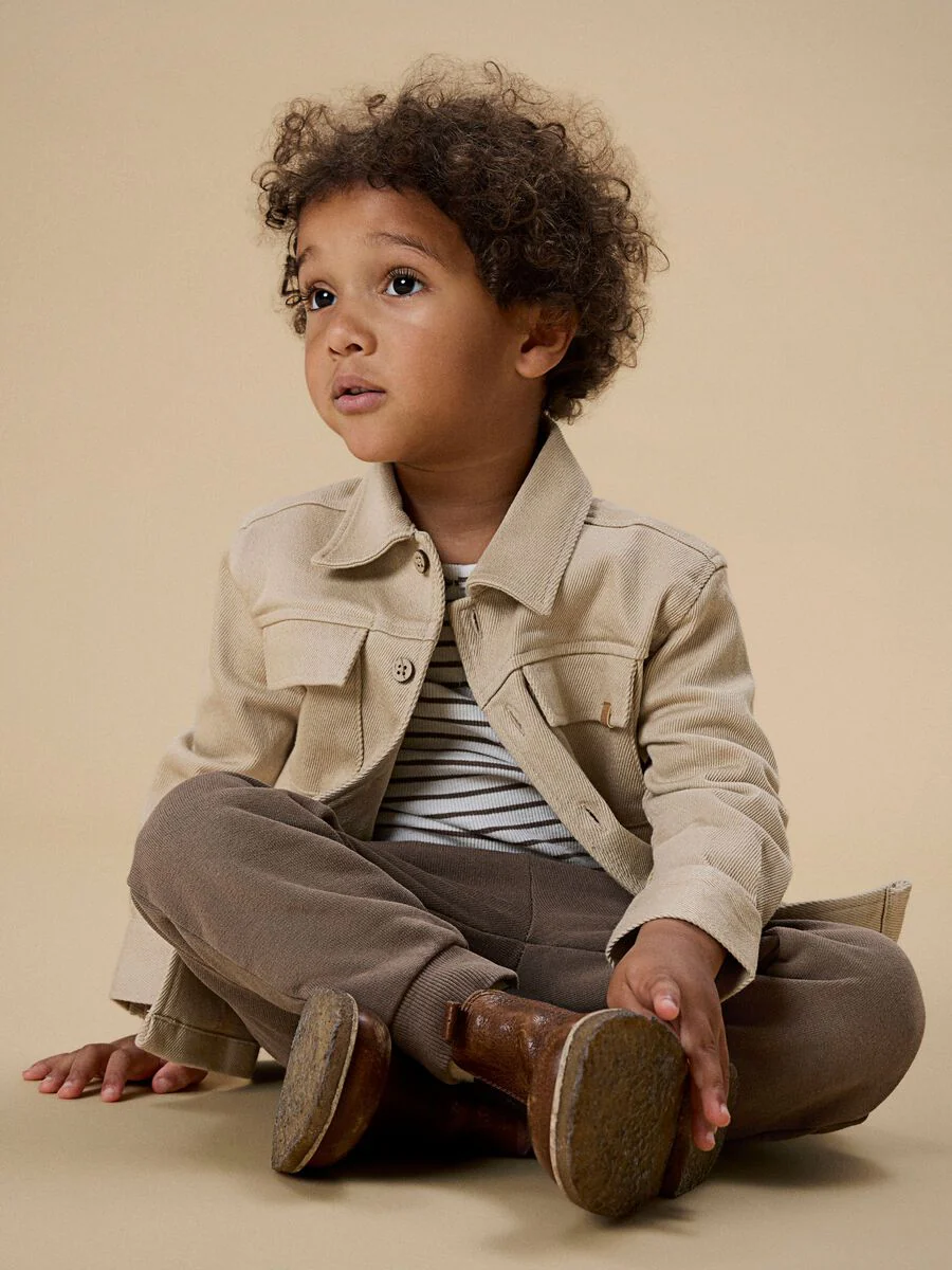 Lil'Atelier - overshirt - irish cream - Afbeelding 4