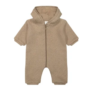 Riffle Amsterdam - outdoor suit quilt teddy - taupe