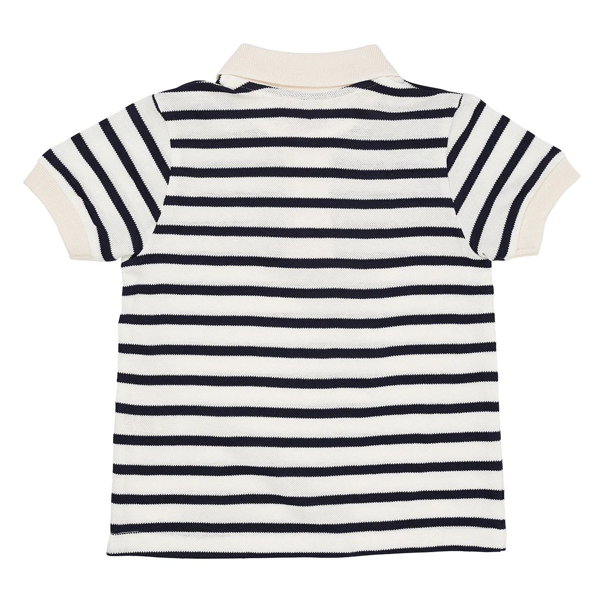 Copenhagen Colors - pique stripe polo shirt - navy stripe - Afbeelding 4