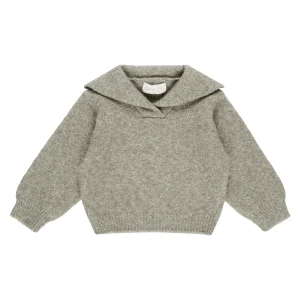 Rylee + Cru - pullover Cash - heathered laurel