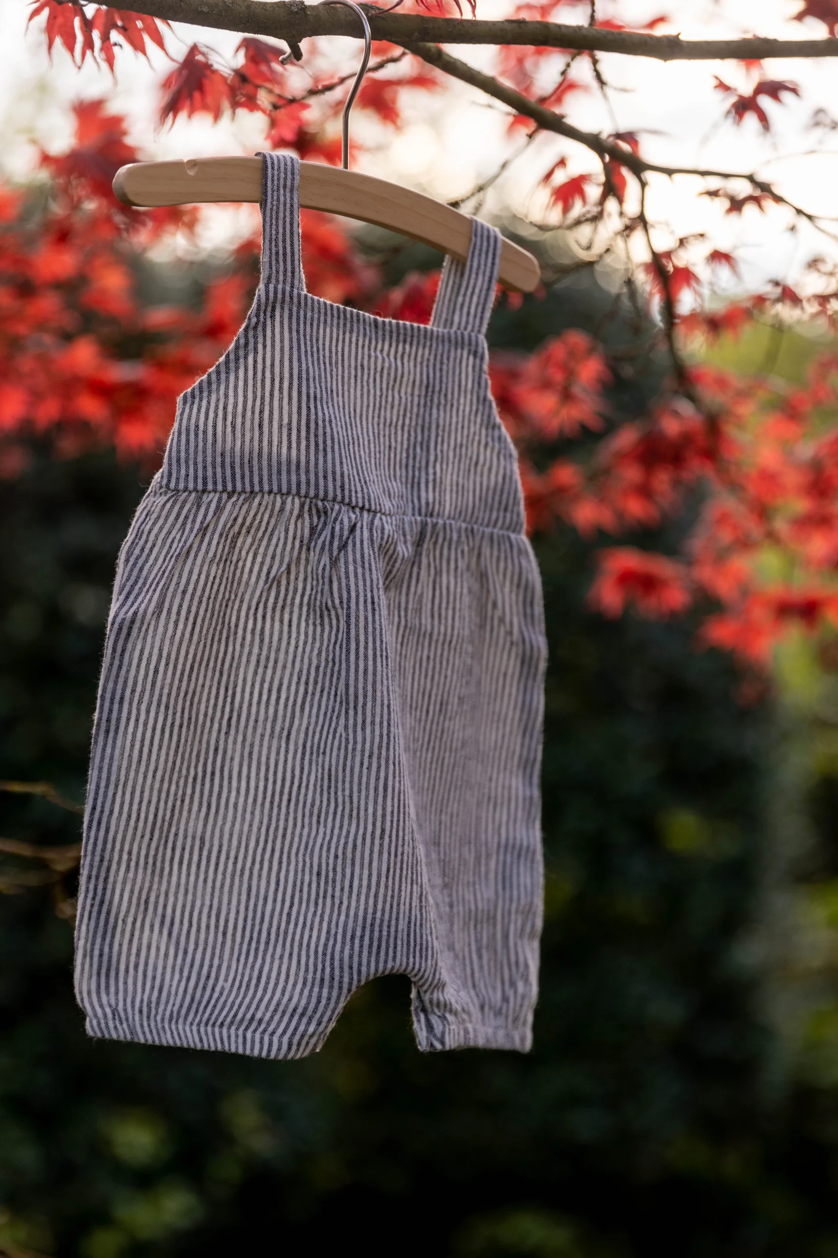 Riffle Amsterdam - playsuit katoenlinnen - gestreept - Afbeelding 6