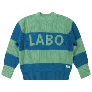 Labo - knitted sweater Rhone - blue stripe